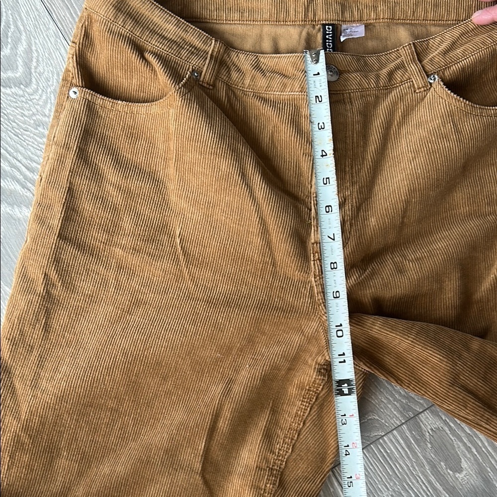 H&M Brown Corduroy Wide Leg Pants - Picture 3 of 7